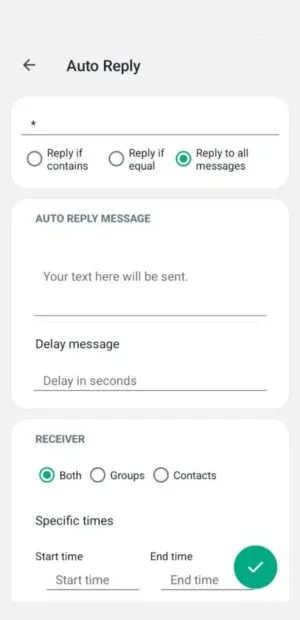 FM WhatsApp Auto Reply