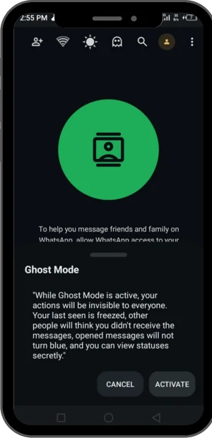 GB WhatsApp Ghost Mode