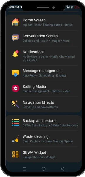 Custom Notification Settings