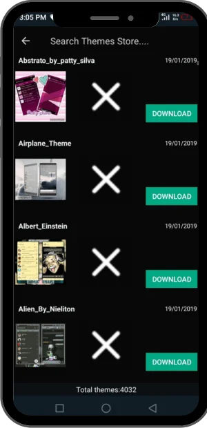 Customizable Themes and Interface