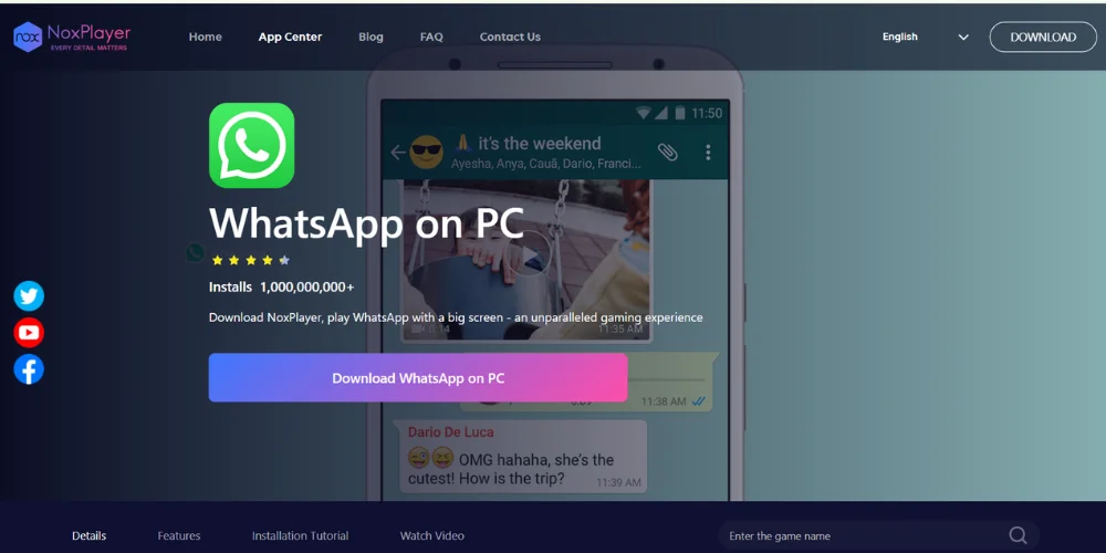 GB WhatsApp on PC Emulator