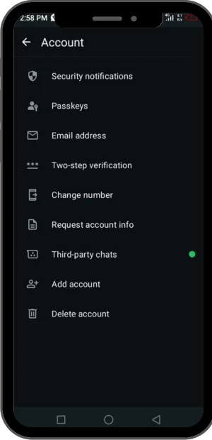 Dual/Multiple Account Support