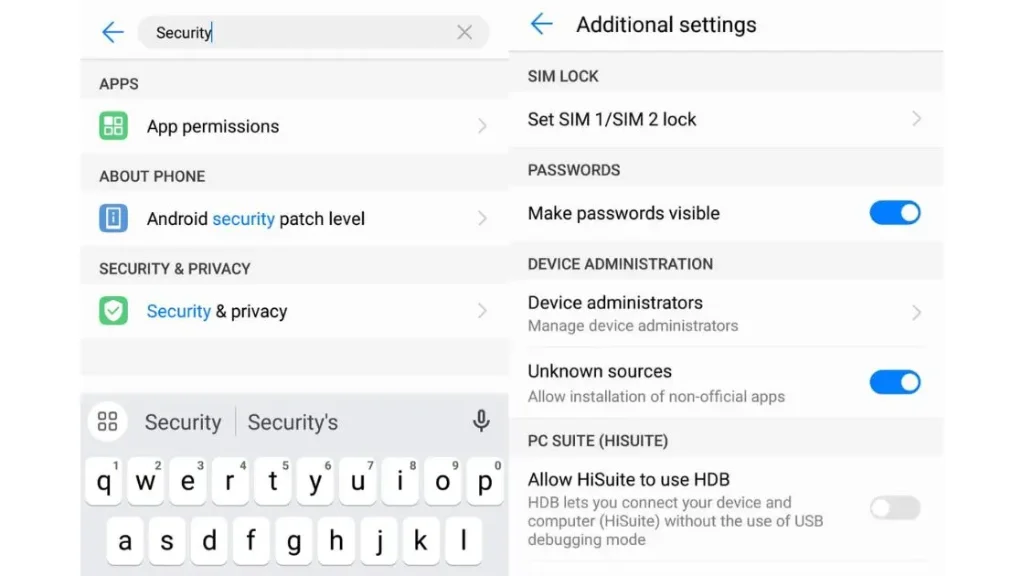 GB WhatsApp Lite Security And Privacy Features